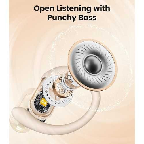 40-Hour Playtime Fast Charging Bluetooth Open Ear Headphones for Active Lifestyles | TekChoice Electronics
