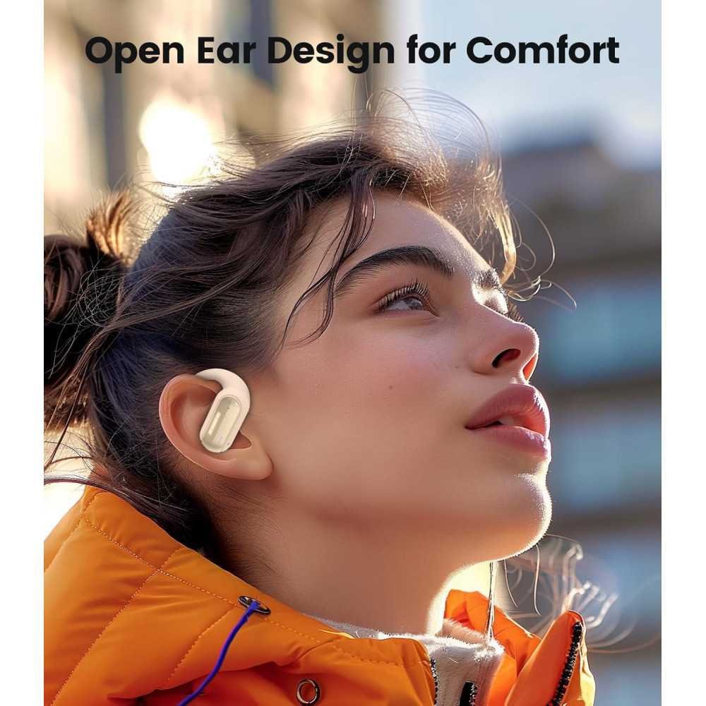 40-Hour Playtime Fast Charging Bluetooth Open Ear Headphones for Active Lifestyles | TekChoice Electronics