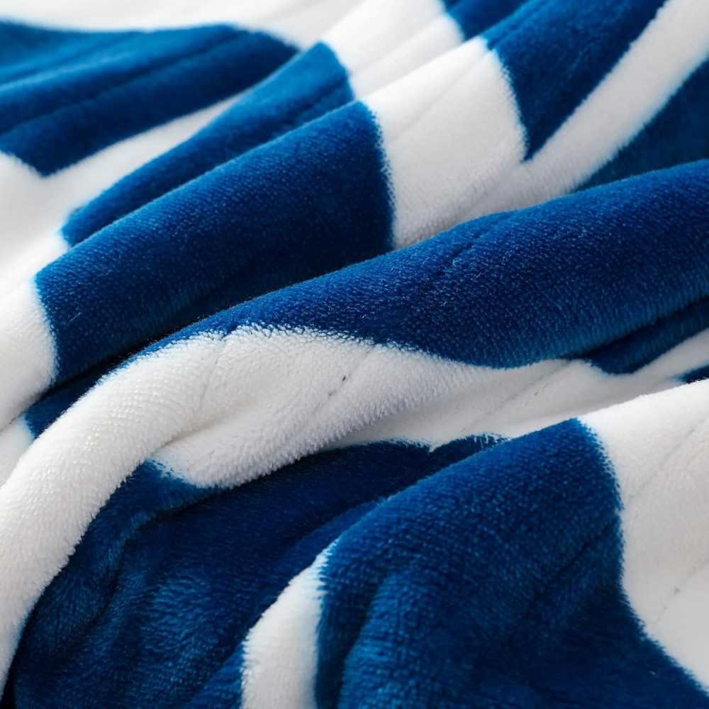 5 Heat Settings Sherpa Heated Throw Blanket for Winter Nights | TekChoice Electronics