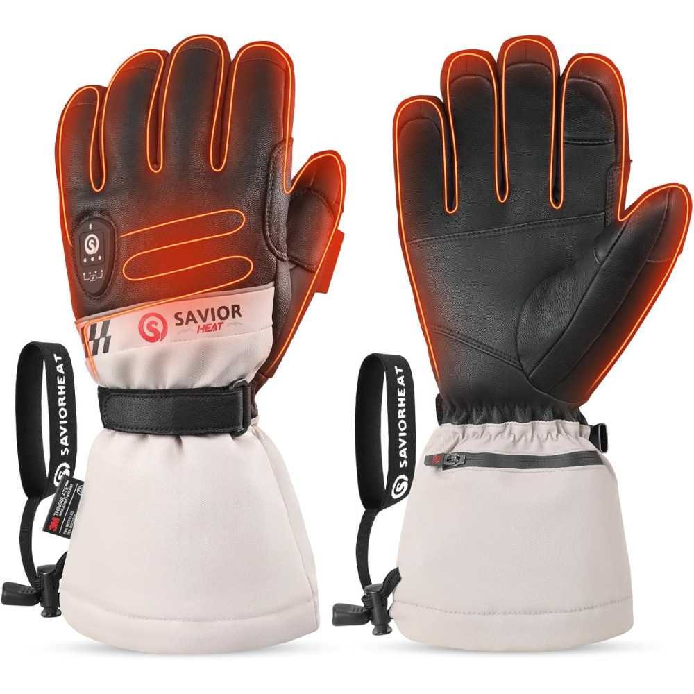 Rechargeable Battery-Powered Electric Ski Glove for Motorcycle and Skiing Adventures | TekChoice Electronics