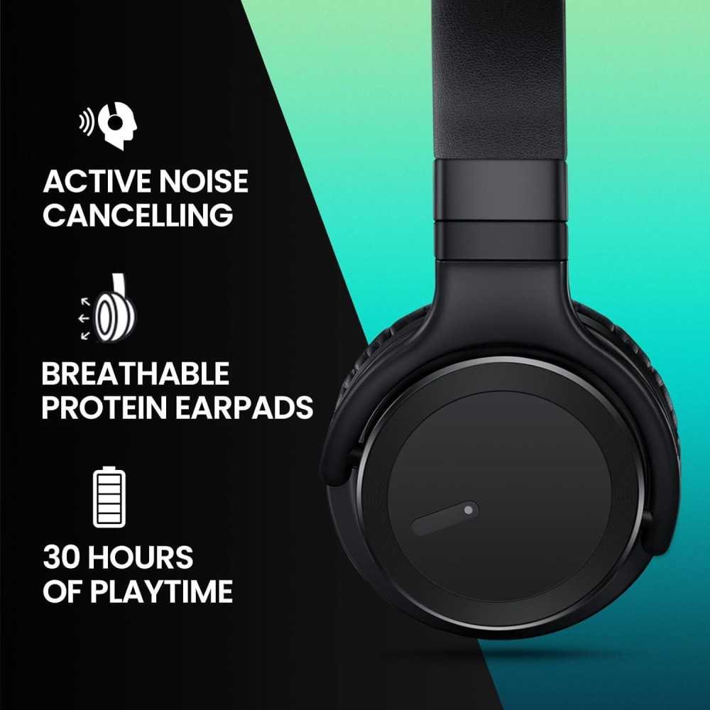 E7 Active Noise Cancelling Headphones with Upgraded HD Sound | TekChoice Electronics