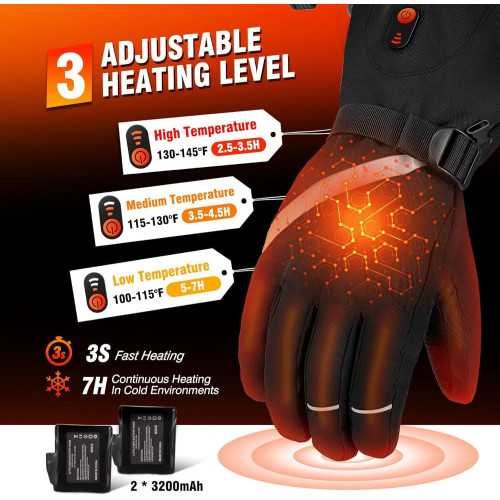 Rechargeable Heated Gloves for Comfort in Cold Weather Activities | TekChoice Electronics