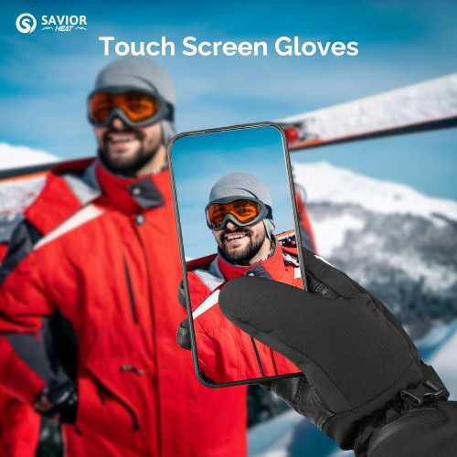 Rechargeable Heated Gloves for Skiing and Snowboarding | TekChoice Electronics