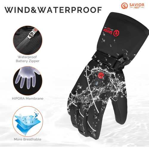 Rechargeable Heated Gloves for Skiing and Snowboarding | TekChoice Electronics
