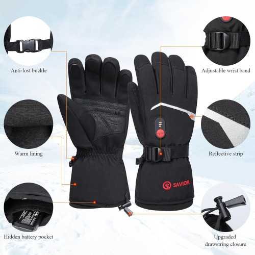 Unisex Rechargeable Electric Heating Glove for Winter | TekChoice Electronics