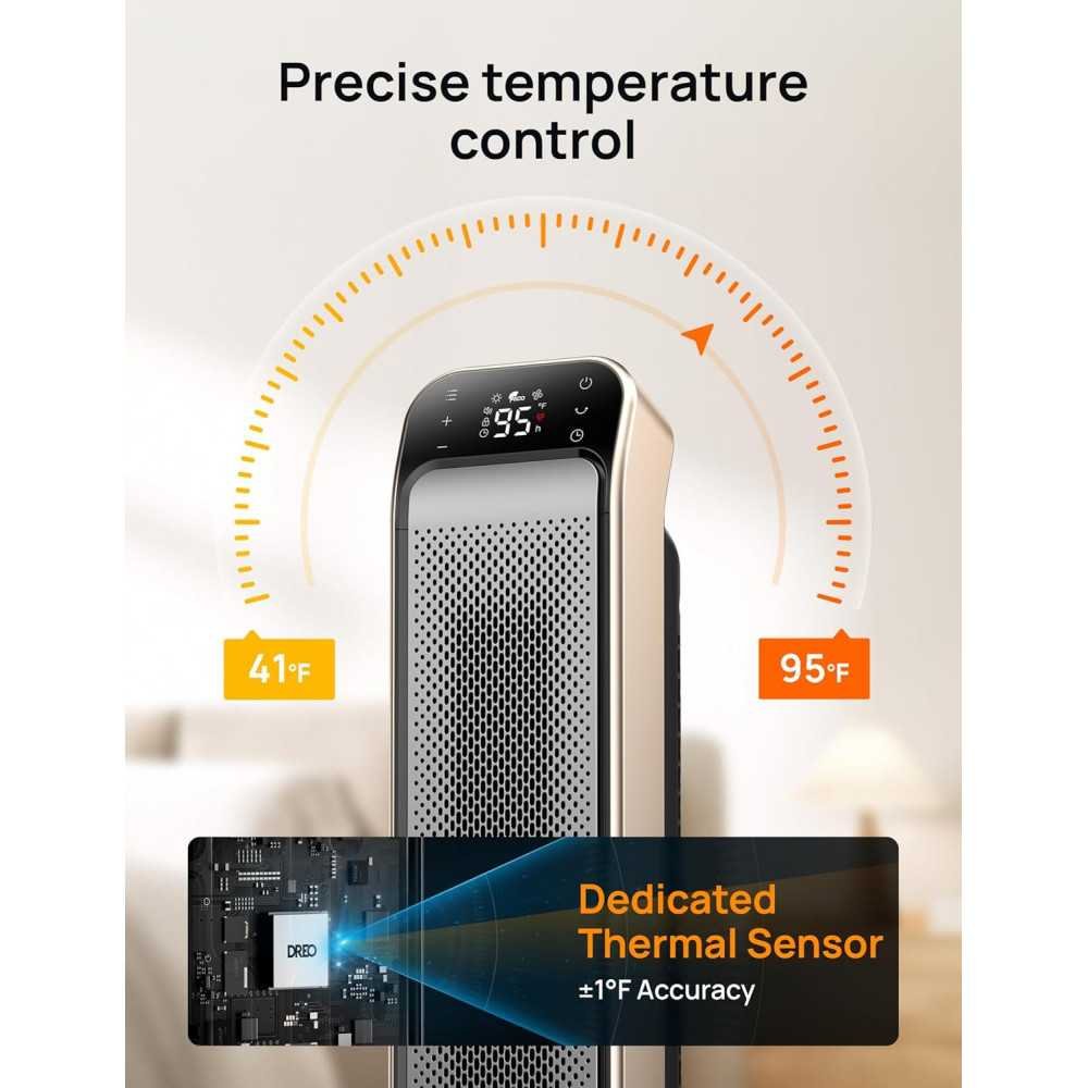 25 inch Electric Space Heater – Remote Control, Thermostat, and Safety Features for Comfort in Large Spaces | TekChoice Electronics