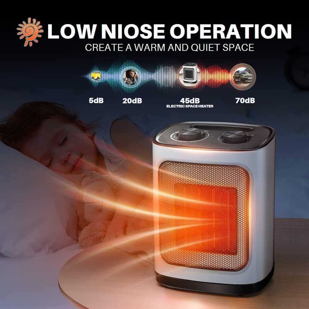 Portable Electric Space Heater for Fast Heating in Home and Office | TekChoice Electronics