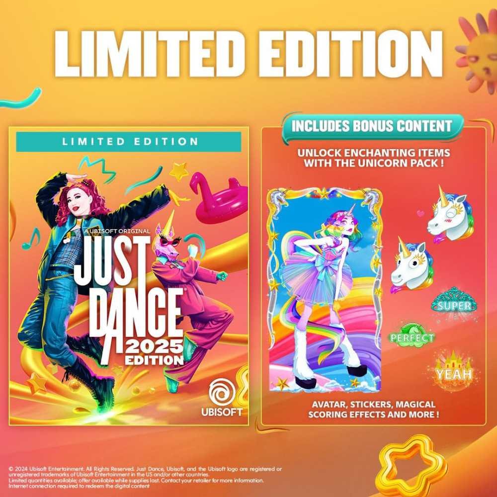 Just Dance 2025 - Limited Edition (Nintendo Switch) | TekChoice Electronics