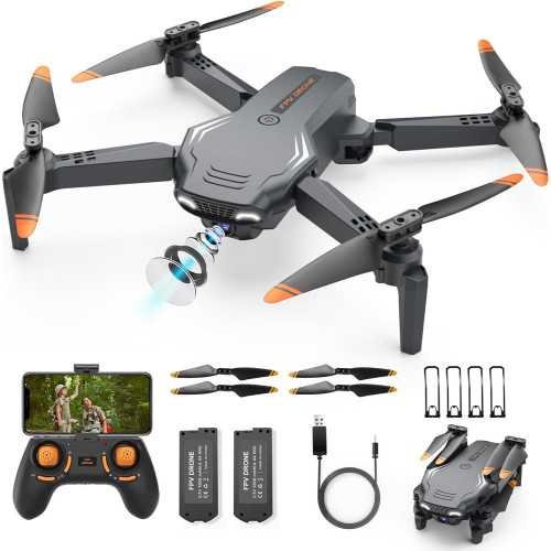 Foldable HD 1080P Drone with Camera & Exciting Features for Thrilling Aerial Shots & Fun-filled Flips | TekChoice Electronics