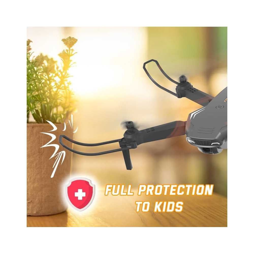 Foldable HD 1080P Drone with Camera & Exciting Features for Thrilling Aerial Shots & Fun-filled Flips | TekChoice Electronics