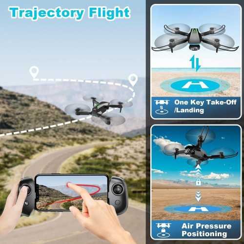 1080P HD Foldable Drone for Kids and Adults | TekChoice Electronics