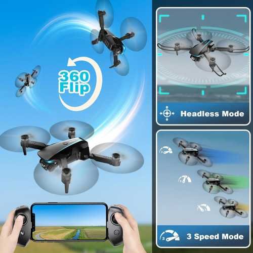 1080P HD Foldable Drone for Kids and Adults | TekChoice Electronics