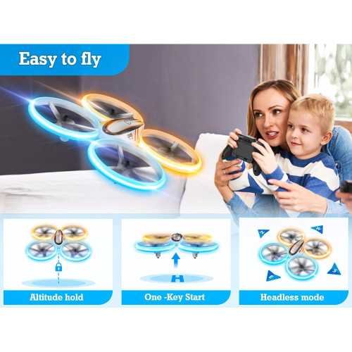 Q9C RC Drone for Kids with HD Camera and Bright LED Lights | TekChoice Electronics