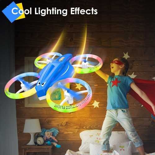 Mini Drone with LED Lights and 360 Flips for Kids | TekChoice Electronics