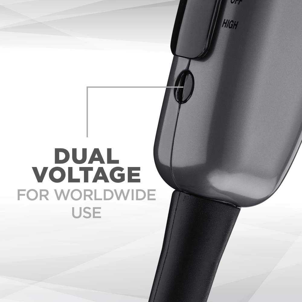 Conair 1875W Dual Voltage Travel Hair Dryer | TekChoice Electronics