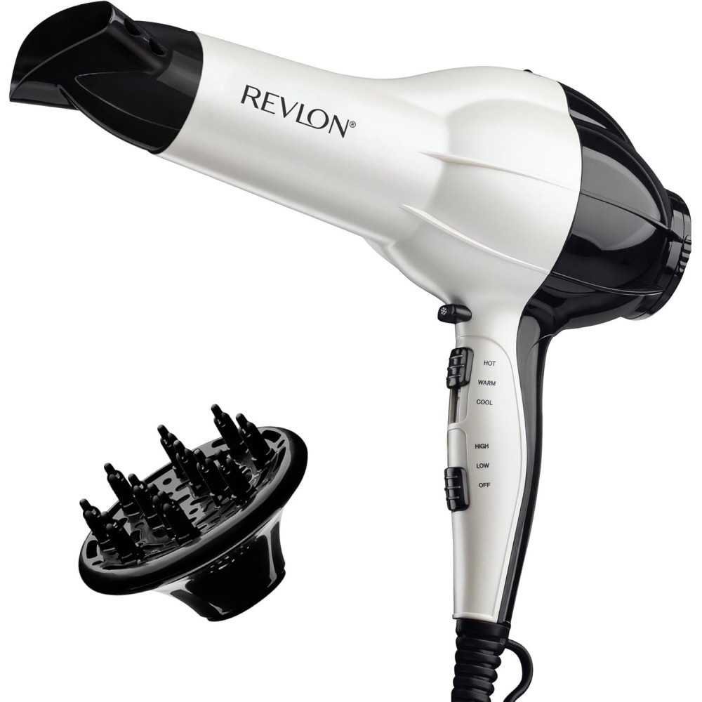 Revlon 1875W Shine Booster Hair Dryer for Smooth Blowouts and Maximum Volume | TekChoice Electronics