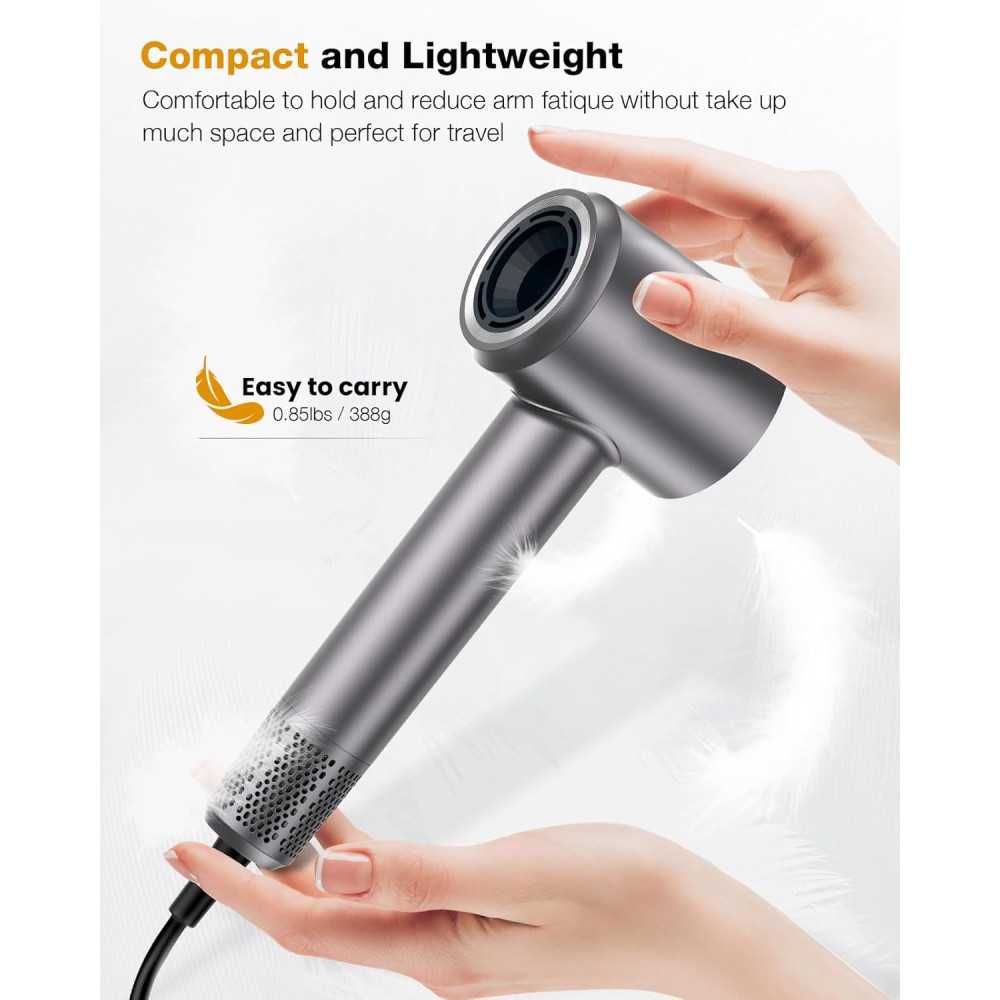 1400W Ionic Hair Dryer for Salon-Worthy Results at Home | TekChoice Electronics