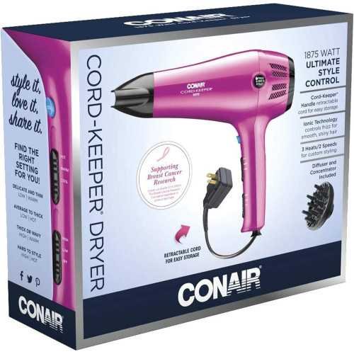 1875W Cord-Keeper Blow Dryer | TekChoice Electronics