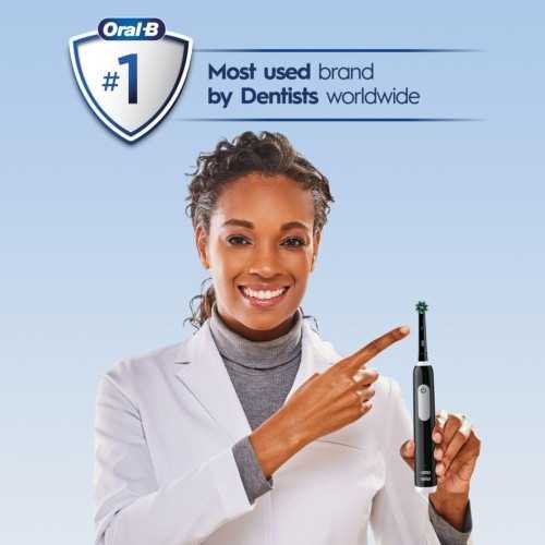 Pro 1000 Rechargeable Electric Toothbrush in Black | TekChoice Electronics