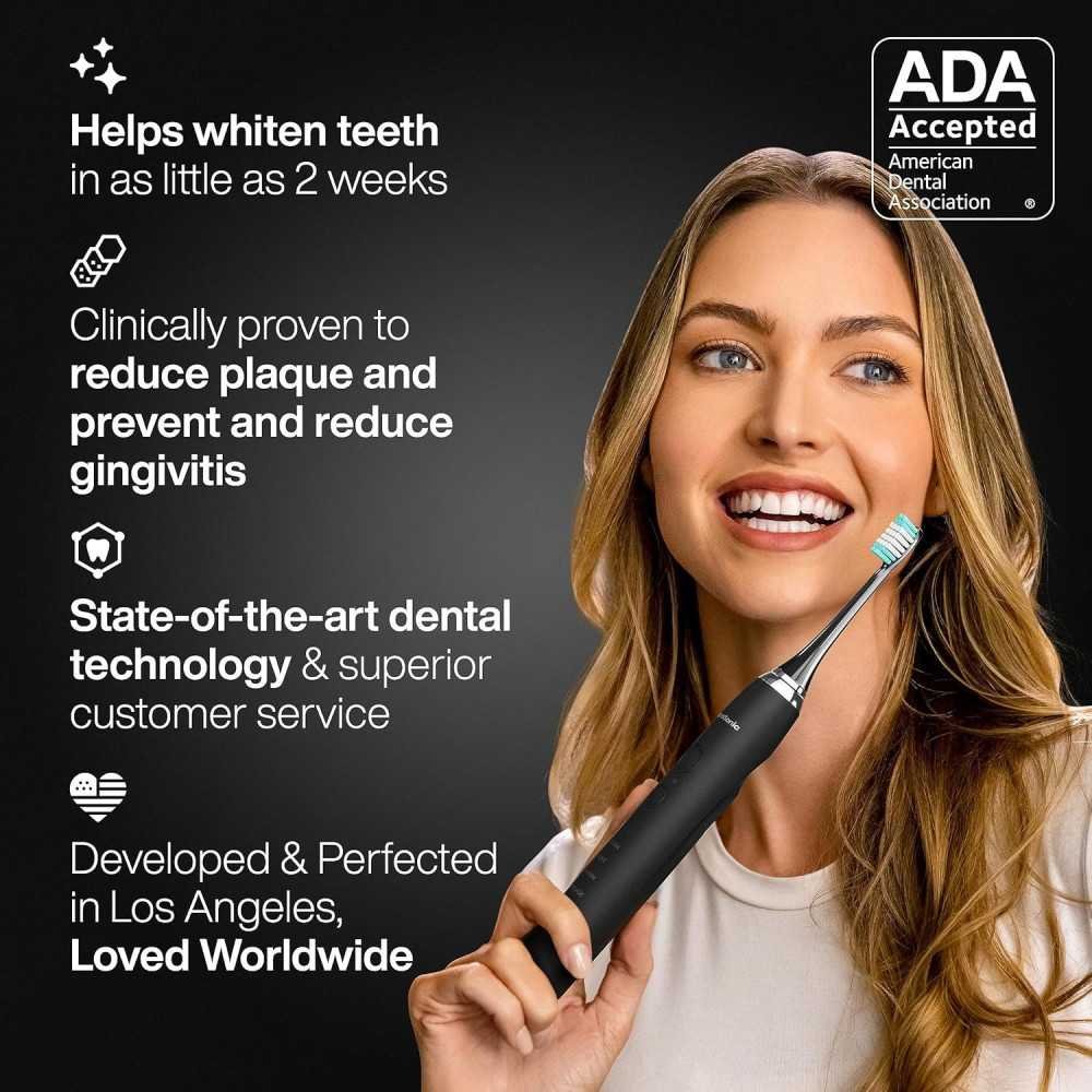 Black Series Ultra Electric Toothbrush | TekChoice Electronics