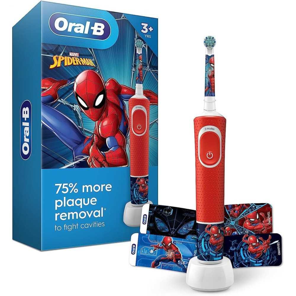 Kids Electric Toothbrush Featuring Marvel's Spiderman! Perfect for Kids 3+