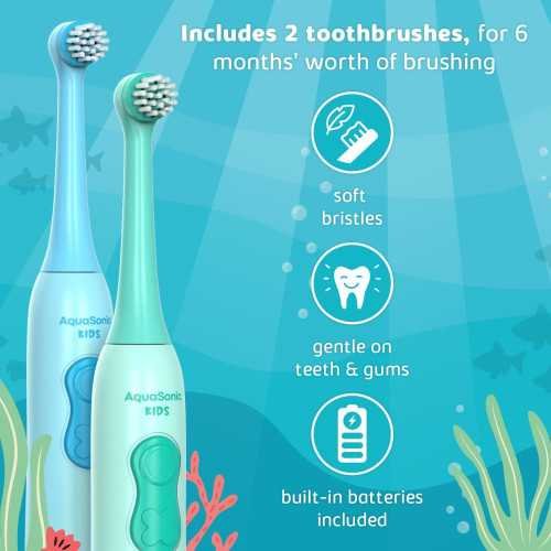 Kids Electric Toothbrush Set Under the Sea | TekChoice Electronics