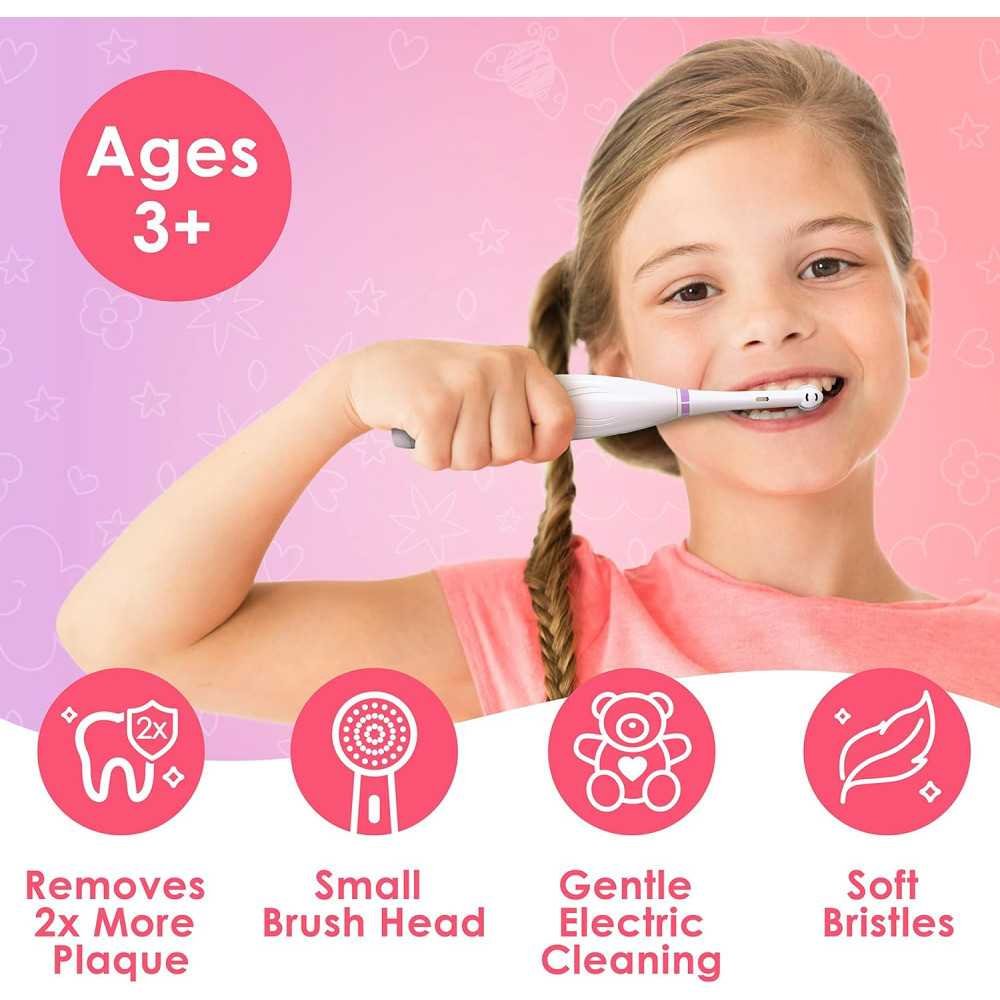 Parent-Approved Electric Toothbrush Set for Kids, Featuring Gentle Bristles and Fun Design | TekChoice Electronics