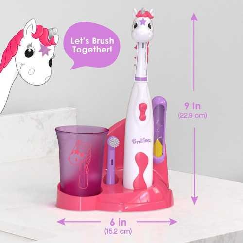 Parent-Approved Electric Toothbrush Set for Kids, Featuring Gentle Bristles and Fun Design | TekChoice Electronics