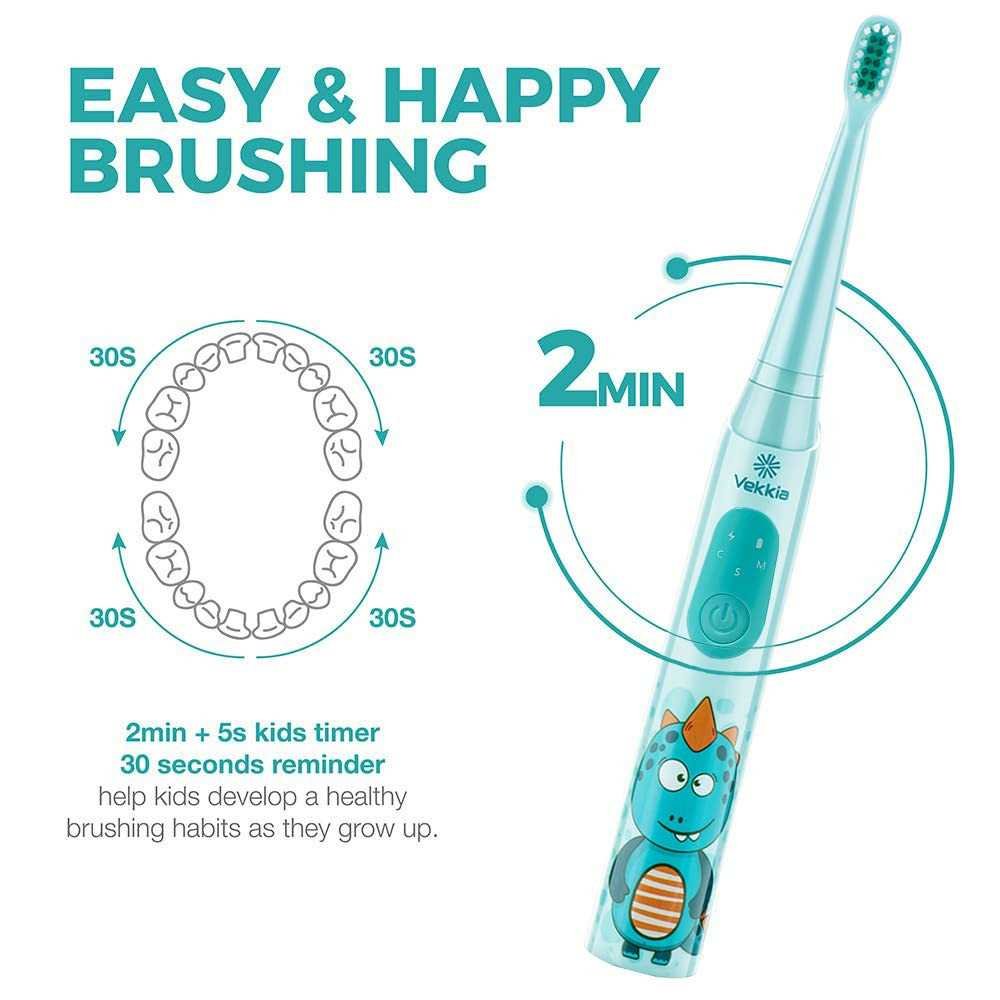 Sonic Rechargeable Kids Electric Toothbrush | TekChoice Electronics