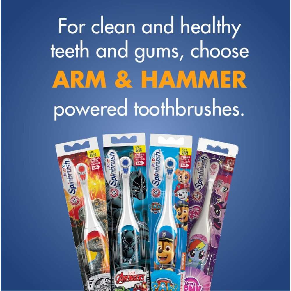 Arm & Hammer Kid’s Spinbrush Spiderman Toothbrush | TekChoice Electronics