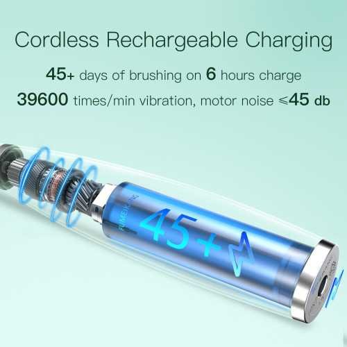 Sonic Smart Timer Rechargeable Electric Toothbrush for Kids | TekChoice Electronics