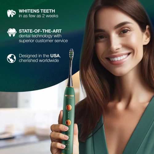 Whitening Electric Toothbrush with Pressure Sensor and Travel Case | TekChoice Electronics