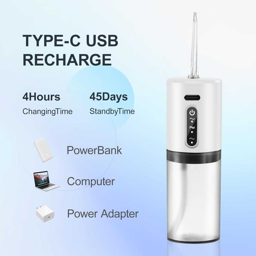 Cordless Electric Water Flosser for Sparkling Teeth and Healthy Gums | TekChoice Electronics