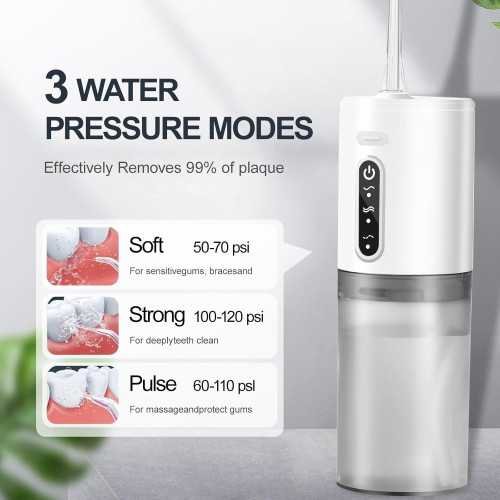 Cordless Electric Water Flosser for Sparkling Teeth and Healthy Gums | TekChoice Electronics