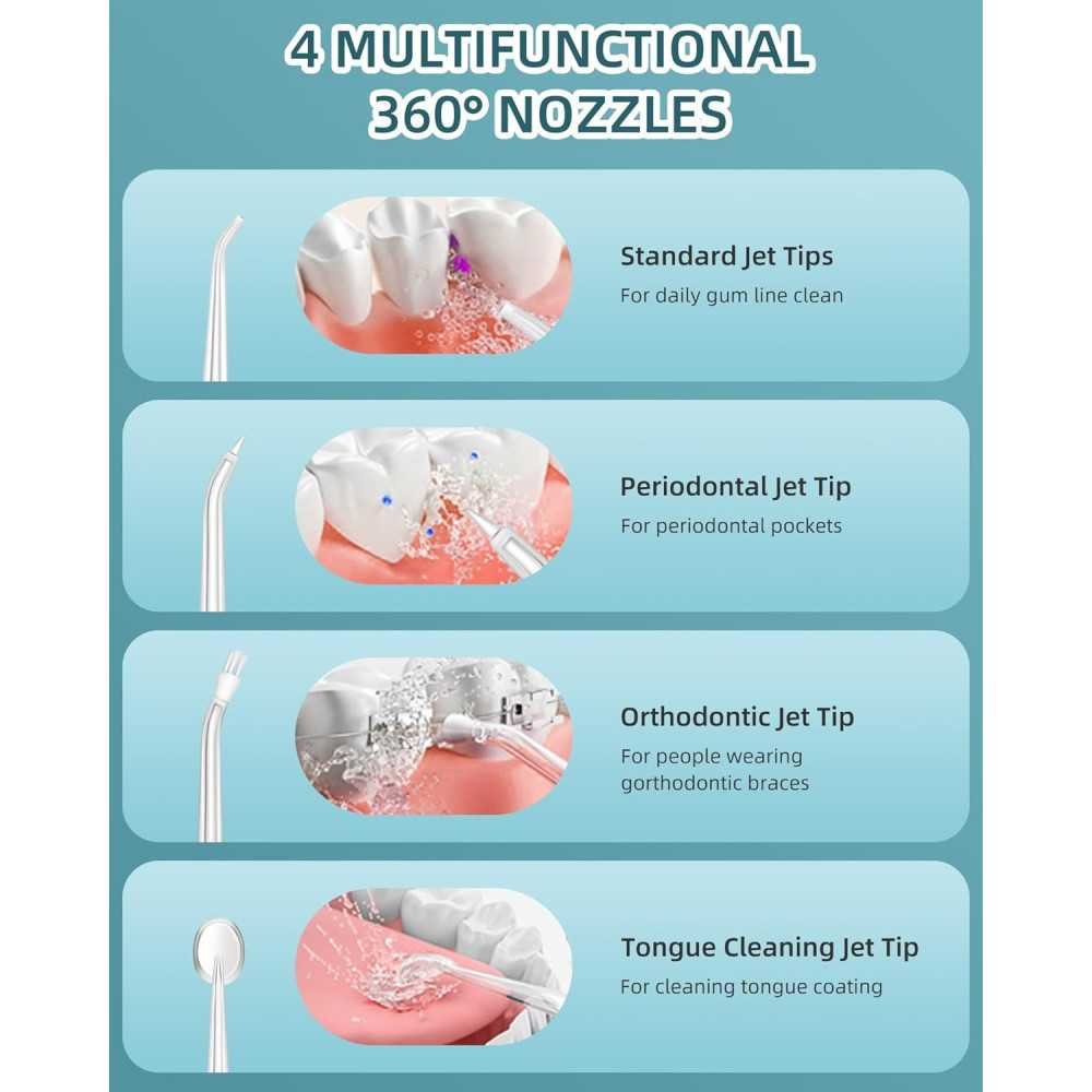 Water Flosser for a Brighter Smile and Healthier Gums | TekChoice Electronics