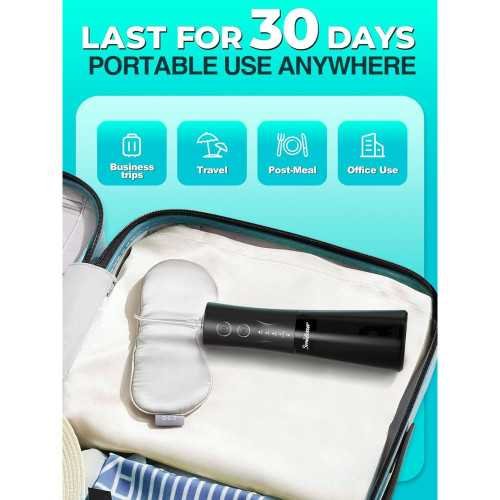 Portable Cordless Water Dental Piks for Deep Teeth Cleaning and Gum Care | TekChoice Electronics