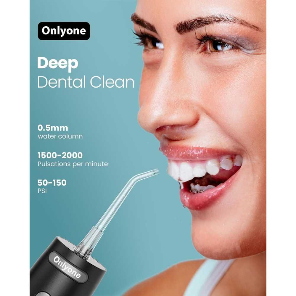 Rechargeable Water Dental Flosser for Professional Teeth Cleaning | TekChoice Electronics