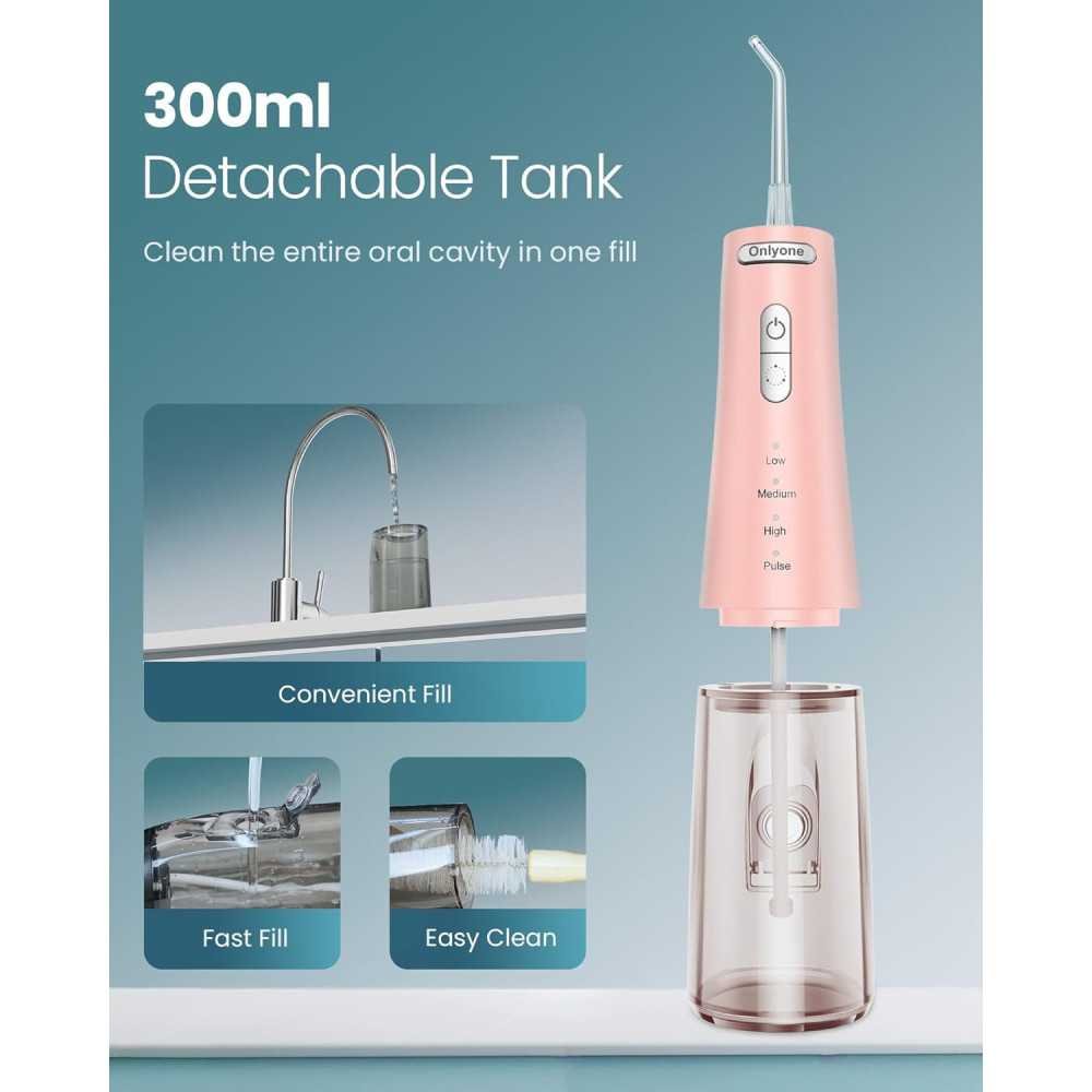 Rechargeable Water Dental Flosser for Professional Teeth Cleaning | TekChoice Electronics