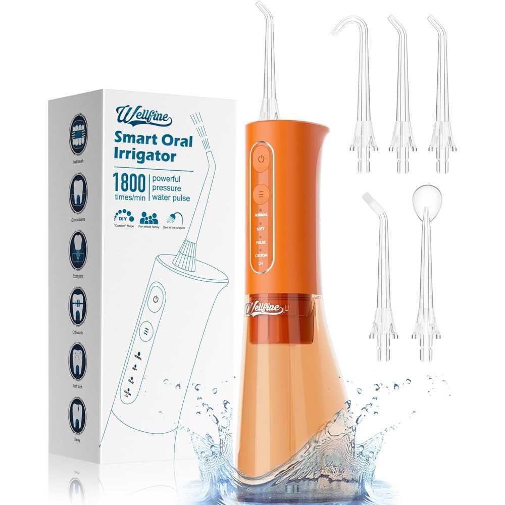Portable Cordless Oral Irrigator for Effortless Gum Care & Braces Maintenance | TekChoice Electronics Portable Cordless Oral Irrigator for Effortless Gum Care & Braces Maintenance | TekChoice Electronics