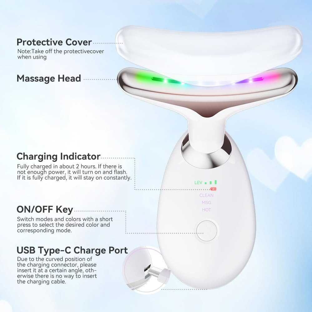 7-in-1 Face Massager for Effortless Face Sculpting and Radiant Skin Care | TekChoice Electronics