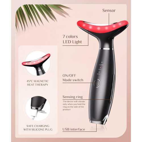 Red Light Therapy and Vibrating Face Massager Tools for a Youthful Glow | TekChoice Electronics