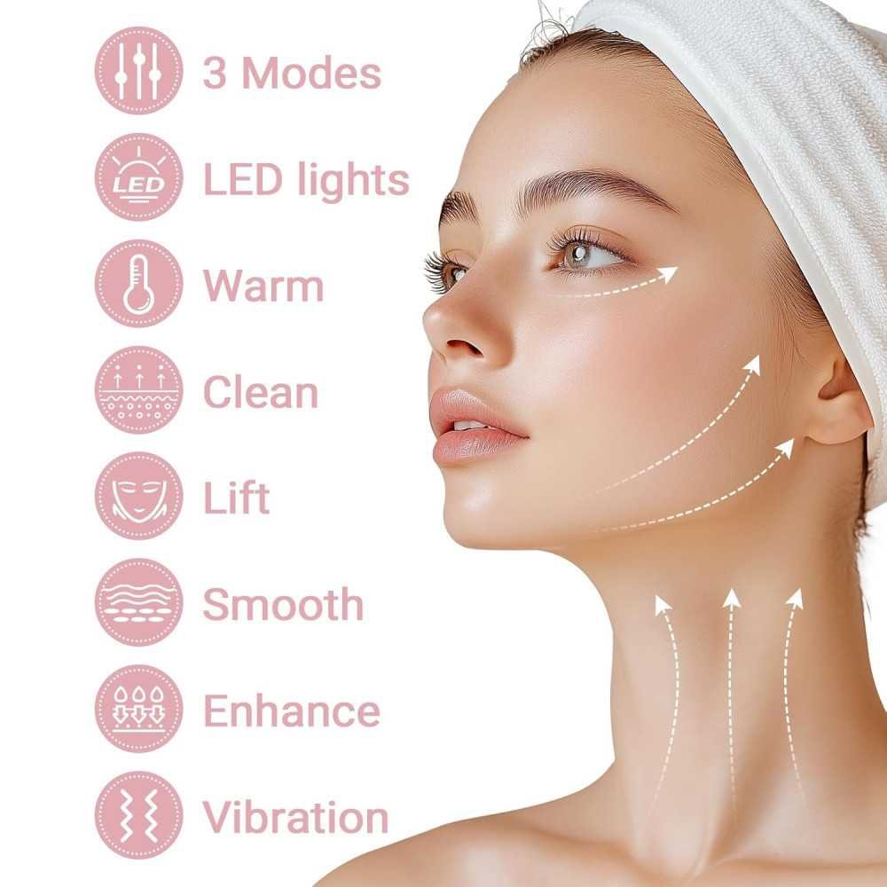 Light Face Neck Massager for Vibrant and Youthful Skincare at Home | TekChoice Electronics