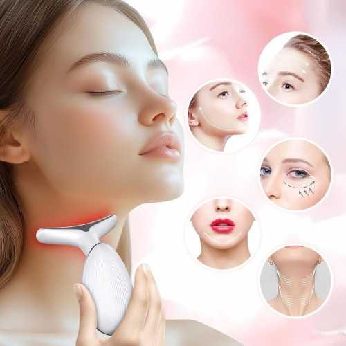 Light Face Neck Massager for Vibrant and Youthful Skincare at Home | TekChoice Electronics