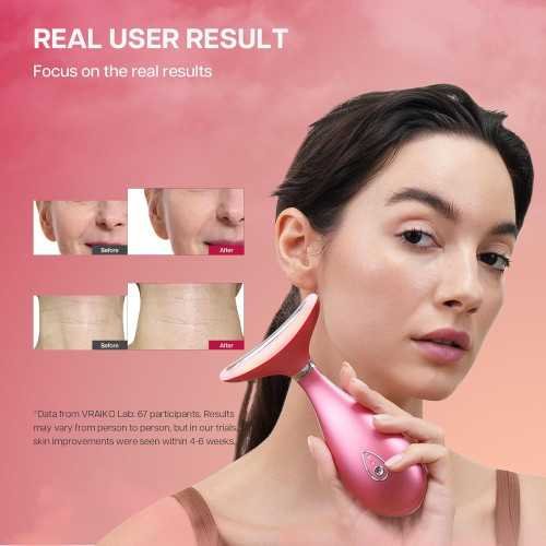 Neck Face Massager for Radiant Sculpting and Lymphatic Drainage | TekChoice Electronics