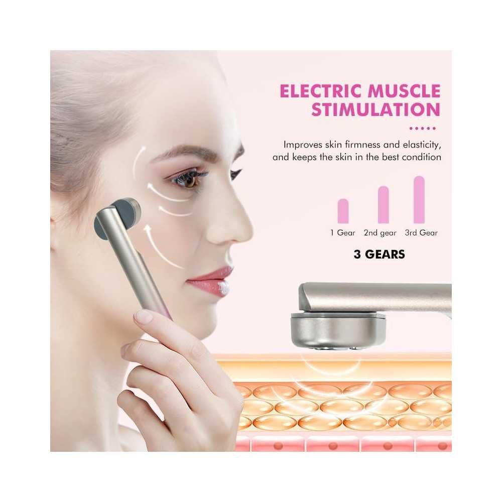 HD-15 Red-Light Therapy Face Wand and 7-Color Skincare Magic | TekChoice Electronics