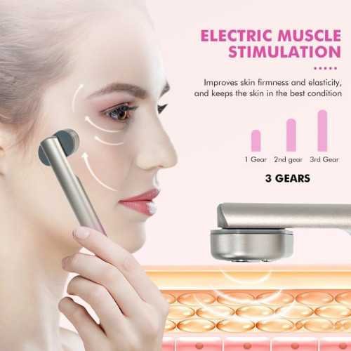 HD-15 Red-Light Therapy Face Wand and 7-Color Skincare Magic | TekChoice Electronics