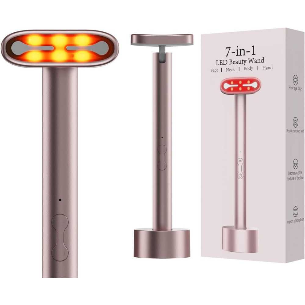 7 Colors LED Facial Light Therapy Face Eye Beauty Tool for At-Home Use | TekChoice Electronics