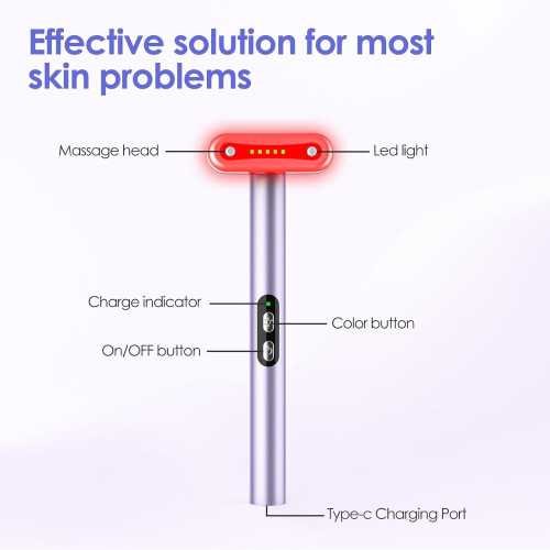 Red Light Therapy Face & Body Beauty Wand | TekChoice Electronics