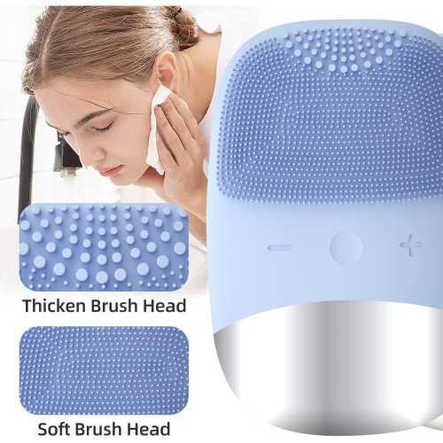 Sonic Facial Cleansing Scrubber for Deep Cleansing and Gentle Exfoliation | TekChoice Electronics