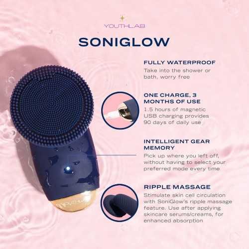 Silicone Facial Cleansing Scrubber for Vibrant, Hygienic, and Recharged Skin | TekChoice Electronics